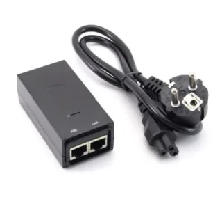 Ubiquiti POE-24-24W-G Producto reacondicionado POE Injector, 24VDC, 24W, Gbit