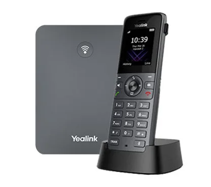 Yealink W73P Teléfono inalámbrico IP DECT (terminal W73H y estación base W70B)