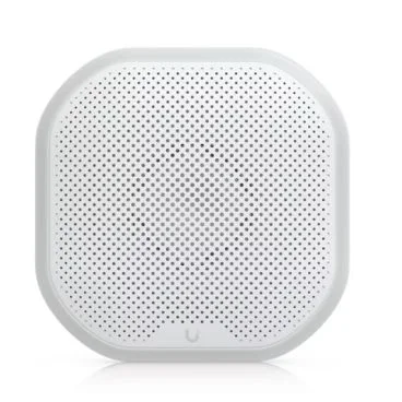 Ubiquiti USL-Siren Sirena para todo tipo de clima que ofrece una alarma de 110 dB y luces LED de emergencia alimentadas por