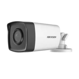 Hikvision DS-2CE17D0T-IT3F(2.8mm) - Cámara Analógica Formato Bullet, Resistente a Intemperie, Resolución 2MP 25/30fps