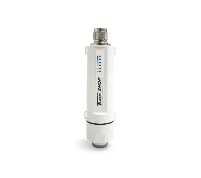 Alfa Network Tube-2HQP - AP/CPE WiFi, Resistente a Intemperie IP68, 1x1 MIMO IEEE 802.11b/g/n 150 Mbps, Conector N Macho