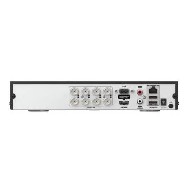 Hiwatch HW-HWD-5108MH/T - Grabador Híbrido Analógico-IP de Sobremesa, 8 canales BNC 1080P + 2 IP hasta 5MP, Capacidad para 1