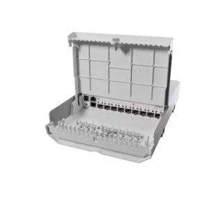 Mikrotik CRS310-1G-5S-4S+OUT (NETFIBER 9) Switch de exterior con CPU ARMv7 800 MHz, 256 MB RAM, 4x SFP+, 5x SFP, 1x Gb