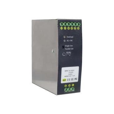 eRize ERZ-PSR48-0500-T0000-4070-30A-I - Fuente de Alimentación Industrial, DC 48V - 5A (240W), Carril DIN, Temperatura de