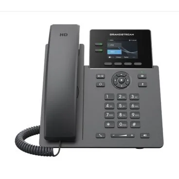 Grandstream GRP2610P Teléfono IP, 2 cuentas SIP, 2 líneas, 4 teclas programables XML, y 8 teclas BLF, conferencia hasta 5