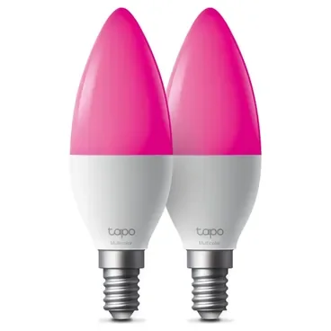 TP-Link Tapo L430C Bombilla LED E14 RGB regulable 1-100% 2500K-6500K 70 efectos sincronización musical
