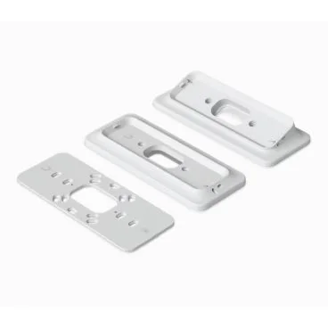 Ubiquiti UACC-G4 DOORBELL PRO POE-GANG BOX-WHITE Placa de montaje color blanco para instalar el timbre UVC-G4 Doorbell Pro