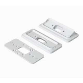 Ubiquiti UACC-G4 DOORBELL PRO POE-GANG BOX-WHITE Placa de montaje color blanco para instalar el timbre UVC-G4 Doorbell Pro