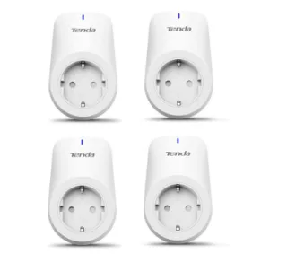 Tenda SP3(4-pack) Beli SP3 pack 4 Smart Wi-Fi Plug,Enchufe inteligente Wi-Fi SP3, 10A, funciona con Amazon Alexa y el