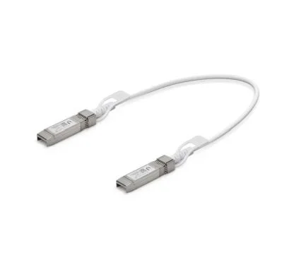 Ubiquiti UACC-DAC-SFP28-0.5M Cable de conexión directa SFP+ de 25 Gbps de 0.5 metros. Perfecto para crear enlaces corto