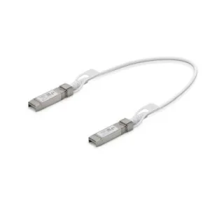 Ubiquiti UACC-DAC-SFP28-0.5M Cable de conexión directa SFP+ de 25 Gbps de 0.5 metros. Perfecto para crear enlaces corto