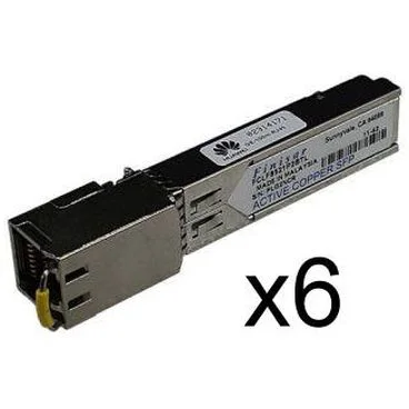 Huawei SFP-10G-USR PACK 6 UD Transceiver óptico 10G Base-USR SFP+ 10G Multi-mode (multimodo) Módulo (850nm 0.1km conector LC)