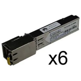 Huawei SFP-10G-USR PACK 6 UD Transceiver óptico 10G Base-USR SFP+ 10G Multi-mode (multimodo) Módulo (850nm 0.1km conector LC)