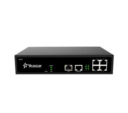 Yeastar TB400 Gateway BRI VoIP (BRI-VoIP/VoIP-BRI) con 4 puertos BRI