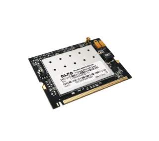 Alfa Network AWPCI085HR Adaptador Mini PCI Wireless 5 Ghz, 108Mbps 802.11a/b/g, Conector MMCX, Chipset Atheros (AR5006X