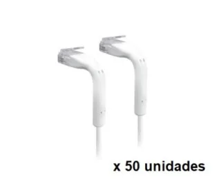 Ubiquiti U-CABLE-PATCH-RJ45-50 (UC-PATCH-RJ45-50) Pack de 50 uds de cable de conexión ethernet CAT.6 con ambo