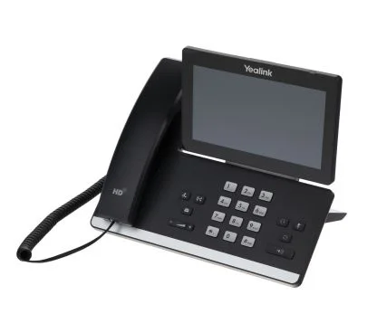 Yealink SIP-T58W Teléfono Android 9.0, pantalla táctil de 7” (1024x600), auricular con cable, compatible con BTH58 y CAM50