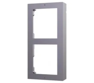 Hikvision - Control de Accesos DS-KD-ACW2 2 module accessories , used for Surface mounting , including 2 module frame , 2 mod