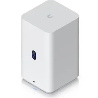 Ubiquiti UNAS-2-W Almacenamiento en red blanco con (2) bahías para discos duros de 3.5 pulgadas, red de 2.5 GbE, conectividad