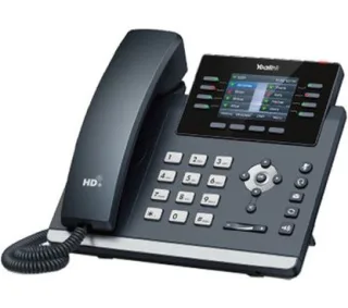 Yealink SIP-T44W Teléfono de sobremesa SIP con 12 líneas y calidad de voz HD