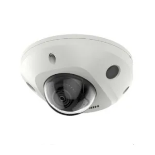 Hikvision DS-2CD2543G2-IWS(2.8mm) - Cámara IP WiFi Formato Domo, Resistente a Intemperie, 4MP 25/30fps (2688×1520px), Lente