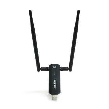 Alfa Network AWUS036AXM - Adaptador USB Wireless 3.0 + Bluetooth 5.2, 802.11ax, AX1800, Triple Banda