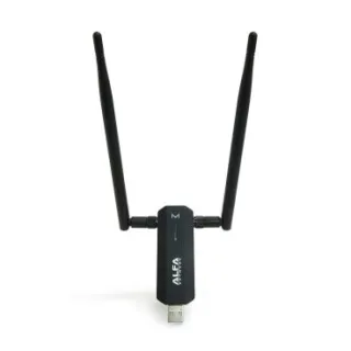 Alfa Network AWUS036AXM - Adaptador USB Wireless 3.0 + Bluetooth 5.2, 802.11ax, AX1800, Triple Banda