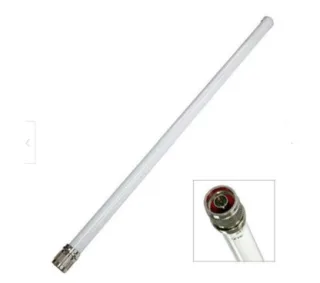 Alfa Network AOA-2409TMA - Antena WiFi Onmidireccional, Resistente a Intemperie, 2.4 Ghz, 9 dbi, Conector N Pin Macho