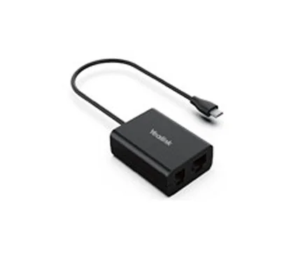 Yealink EHS60 Adaptador de auricular inalámbrico para teléfonos de otras marcas y algunas versiones de modelos WH62 y WH63