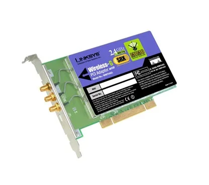 Linksys WMP54GX Wireless-G PCI Card with SRX