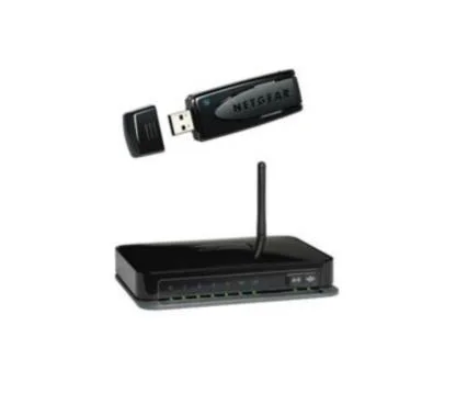 Netgear DGNB1100-100PES KIT Modem Router ADSL2+ WiFi 150Mbps
