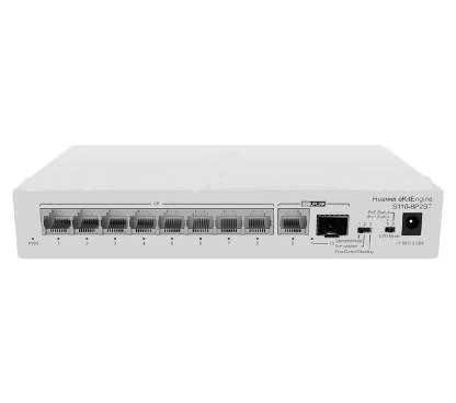 Huawei S110-16T2S Switch 16x BASE-T 10/100/1000 2x GE SFP Capacidad de switching: 32 Gbits Forwarding capacity 23.81Mpps Sin