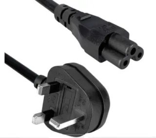 Ubiquiti CABLE ALIMENTACION 0.6M US TIPO B/C5 NEGRO Cable de alimentación ACODADO (0.6 M) de color negro con conector Estados