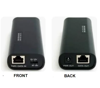 Alfa Network PD-1000D 802.3at Gigabit Switchable Power over Ethernet Splitter
