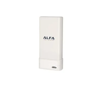 Alfa Network UBDo-gt/gt5 Producto reacondicionado 802.11b/g Long-Range Outdoor USB Radio with 12dBi integrated antenna - Cabl
