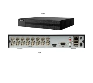 HILOOK DVR-216G-F1 HD1080p Lite, 2-ch, HD1080p, 16-ch HD-TVI/AHD/CVI/CVBS video & 1-ch audio input, 2-ch IP video input(up to