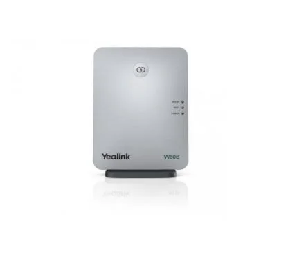 Yealink W80B Base DECT multicell Hasta 30 bases y 100 portátiles W53H, W56H, W57R, W59R, W73H, W78H, WH62, WH63, CP930W