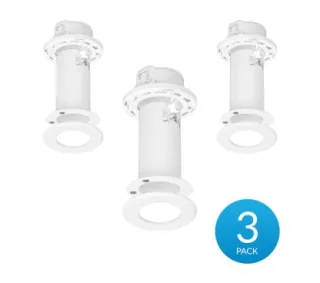 Ubiquiti FLEXHD-CM-3 Pack de 3 unidades de accesorio de montaje para empotrar en el techo para UAP-FLEXHD y U6-Mesh