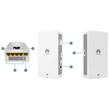 Huawei Ekit Datacom AP271E Punto de acceso de inalámbrico Wi-fi 7 de interior 3.57 Gbps Smart Antenna Montaje en pared