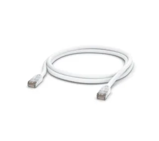 Ubiquiti UACC-Cable-Patch-Outdoor-2M-W Cable de conexión de cobre trenzado de 24 AWG resistente para exteriores con conector