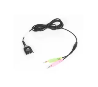 Sennheiser CEDPC 1 CABLE PC: DEL DESCONECTOR FÁCIL A 2 CLAVIJAS (3,5 MM). PARA CONECTAR DIRECTAMENTE A TARJETA SONIDO