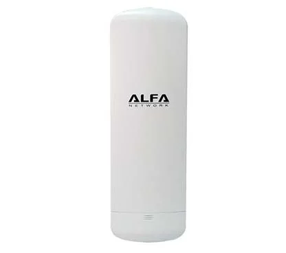 Alfa Network N5C AP/CPE Resistente a Intemperie, WiFi 802.11an 5GHz, Sin Antena, 2x Conectores RP-SMA pin Macho