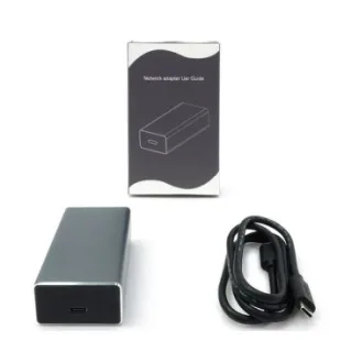 Alfa Network PD-60UC Splitter PoE Gigabit con salida a USB-C, sin salida ethernet