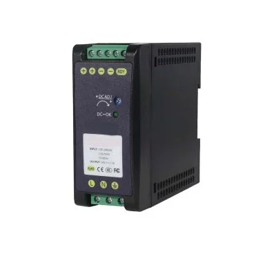 eRize ERZ-PSR12-0500-T0000-4070-30A-I - Fuente de Alimentación Industrial, DC 12V - 5A (60W), Carril DIN, Temperatura de