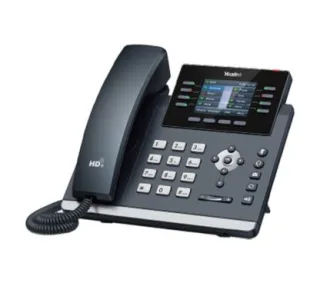 Yealink SIP-T44U Teléfono de sobremesa SIP con 12 líneas y calidad de voz HD