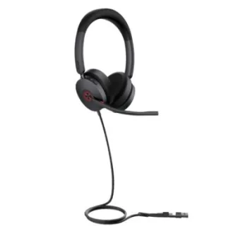 Yealink UH48 SE Dual UC / Teams USB-C/A Auricular biaural SE con cable adaptador USB-C/A.Tecnología cancelación de ruido y
