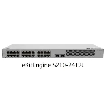 Huawei eKit Datacom S210-24T2J Switch gestionable con 24*10/100/1000BASE-T puertos, 2*2.5GE SFP puertos , alimentación AC