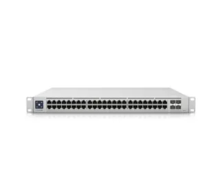 Ubiquiti USW-ENTERPRISE-48-POE Swicht PoE de capa 3 con 48x RJ45 de 2,5 GbE, 802.3at PoE+ y 4x 10G SFP +