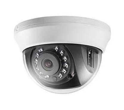 Hikvision DS-2CE56D0T-IRMMF(2.8mm)(C) - Cámara Analógica Formato Domo, Interior, Resolución 2MP 30fps (1920x1080px), Lente