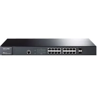 TP-Link TL-SG3216 Producto reacondicionado 16-port Pure-Gigabit L2 Managed Switch, 16 10/100/1000Mbps RJ45 ports including 2